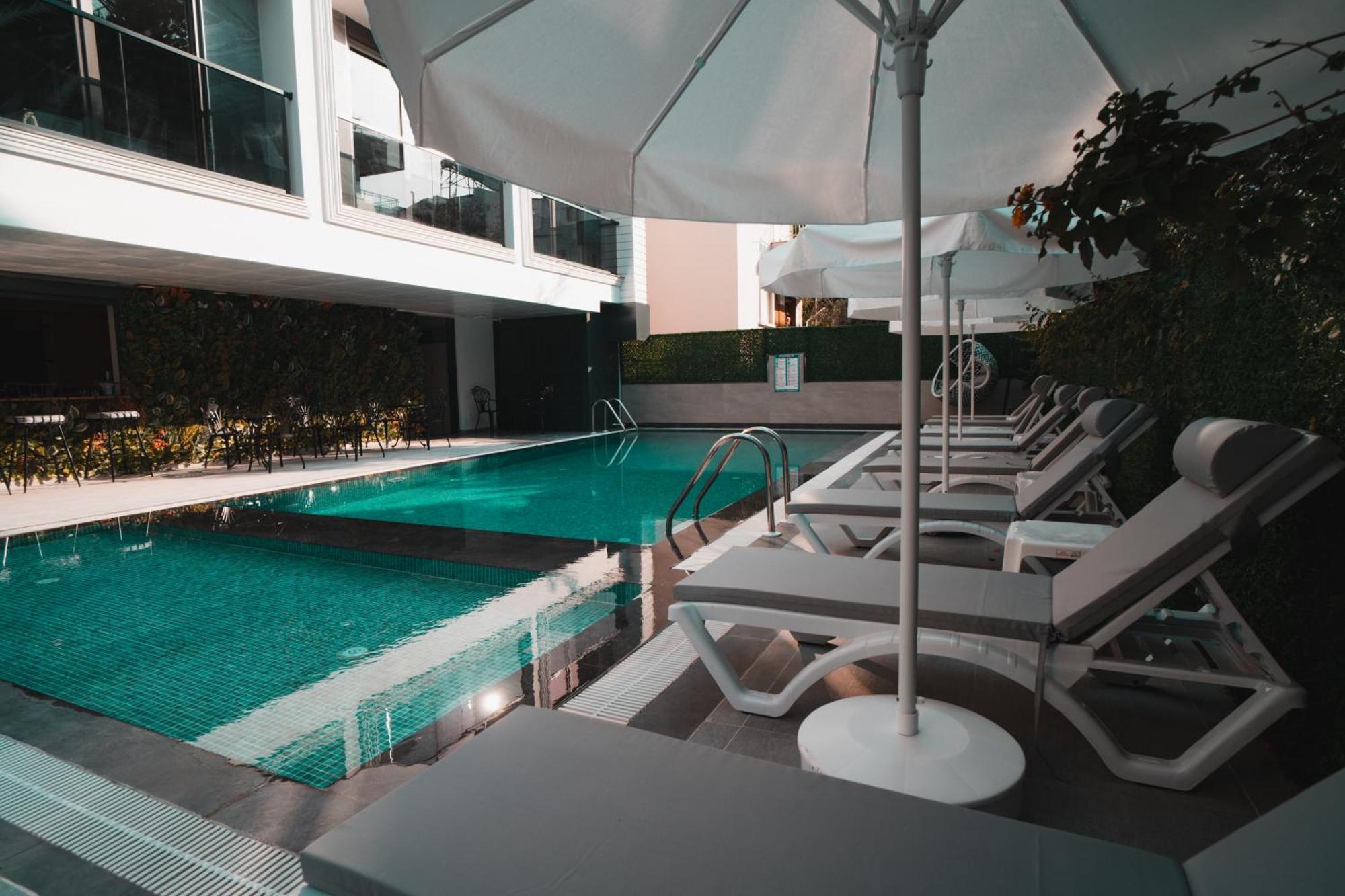 Sam Hotel Antalya Bagian luar foto