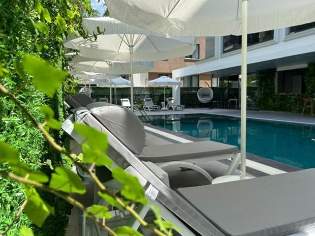Sam Hotel Antalya Bagian luar foto